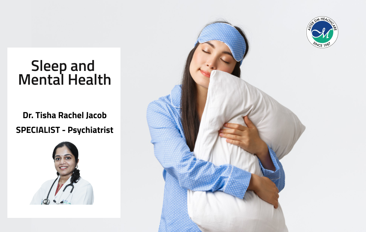 Sleep and mental health | Dr Tisha rachel jacob | aster qatar
